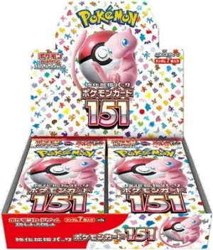 ポケモンカードゲーム スカーレット&バイオレット 強化拡張パック「ポケモンカード151」ボックス